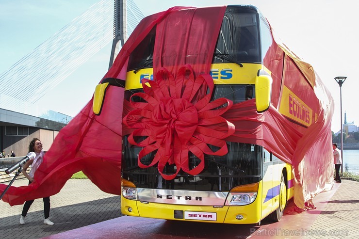 Ecolines prezentē Setra autobusus - modernākos Latvijā 128379