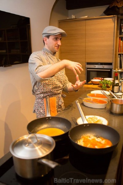 Rīgas jaunajā restorānā Locale notikusi ekskluzīva meistarklase, ko rīkoja restorāna šefpavārs Andrea Bressan - www.locale.lv 129466