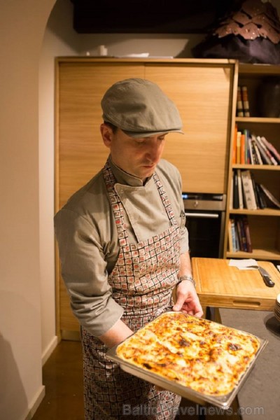 Rīgas jaunajā restorānā Locale notikusi ekskluzīva meistarklase, ko rīkoja restorāna šefpavārs Andrea Bressan - www.locale.lv 129484