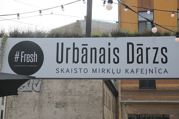 Rīgā atklāta #Fresh skaisto mirkļu kafejnīca «Urbānais Dārzs». Vairāk informācijas - www.FreshRiga.lv 131450