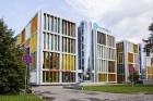 Projekta galvenais arhitekts un idejas autors ir baltvācu arhitekts Meinhards fon Gerkāns. Ēkas interjers veidots sadarbojoties M-plus design GmbH & C 2