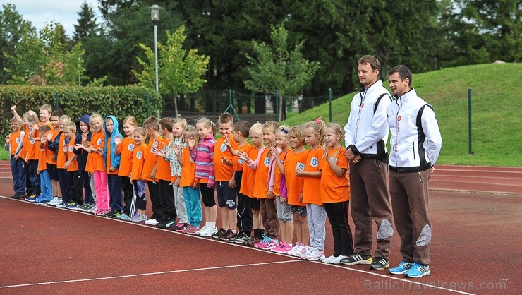 02.09.2014 ar sporta stundu Siguldas pilsētas vidusskolā tika atklāta Latvijā pirmā klase ar sporta novirzienu 132695