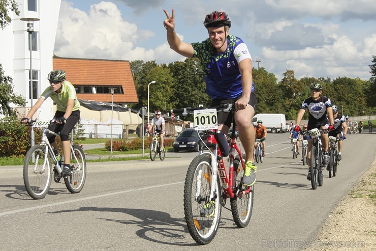 24. Latvijas riteņbraucēju Vienības brauciens Siguldā pulcē vairāk nekā 4000 dalībniekus (2. daļa) 133337