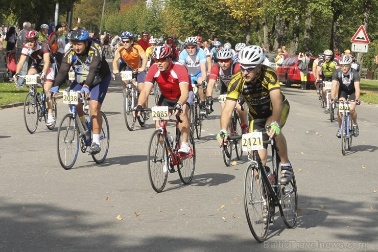 24. Latvijas riteņbraucēju Vienības brauciens Siguldā pulcē vairāk nekā 4000 dalībniekus (2. daļa) 133342
