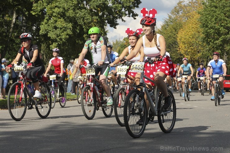 24. Latvijas riteņbraucēju Vienības brauciens Siguldā pulcē vairāk nekā 4000 dalībniekus (2. daļa) 133352