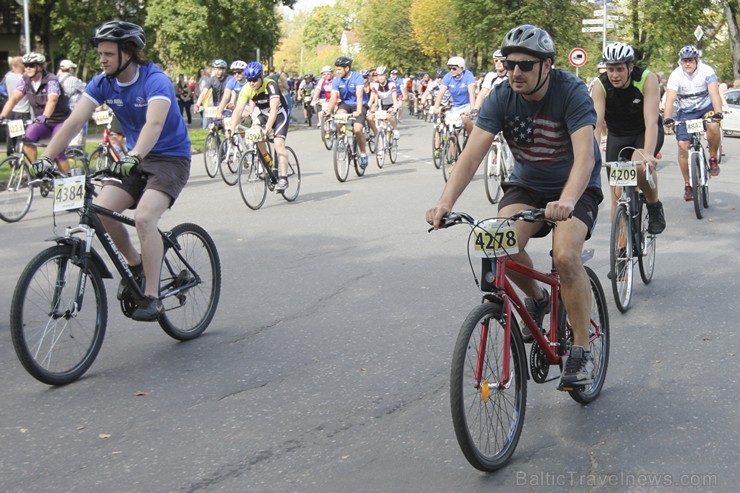 24. Latvijas riteņbraucēju Vienības brauciens Siguldā pulcē vairāk nekā 4000 dalībniekus (2. daļa) 133358
