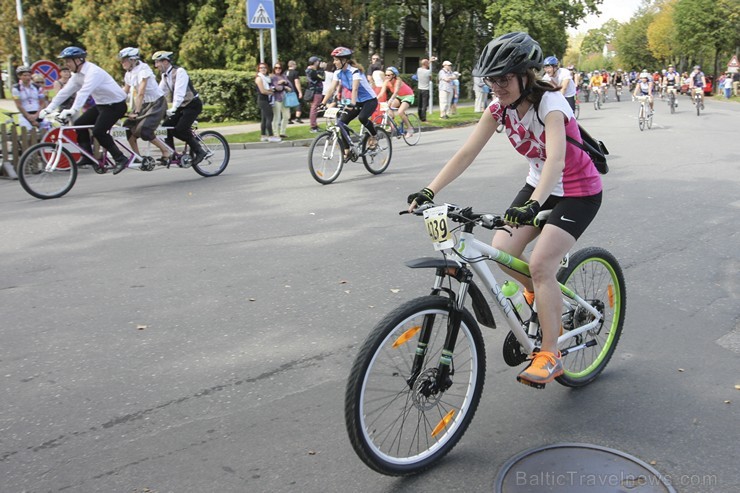 24. Latvijas riteņbraucēju Vienības brauciens Siguldā pulcē vairāk nekā 4000 dalībniekus (2. daļa) 133360