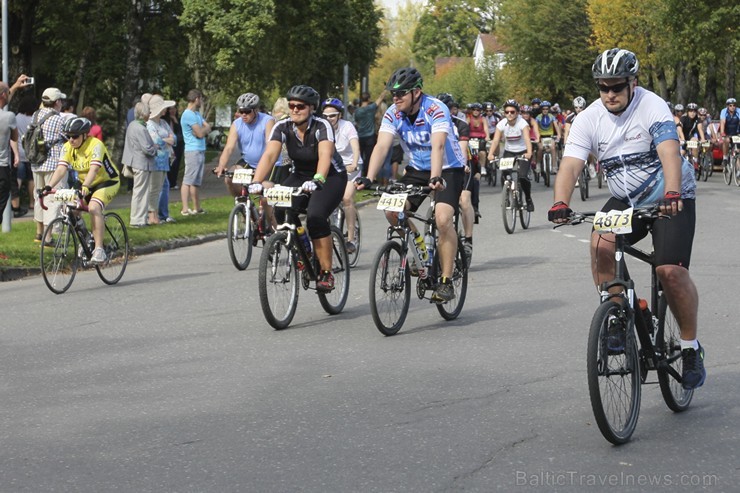 24. Latvijas riteņbraucēju Vienības brauciens Siguldā pulcē vairāk nekā 4000 dalībniekus (2. daļa) 133361