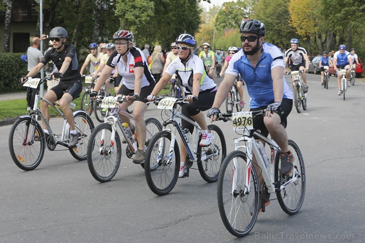 24. Latvijas riteņbraucēju Vienības brauciens Siguldā pulcē vairāk nekā 4000 dalībniekus (2. daļa) 133363