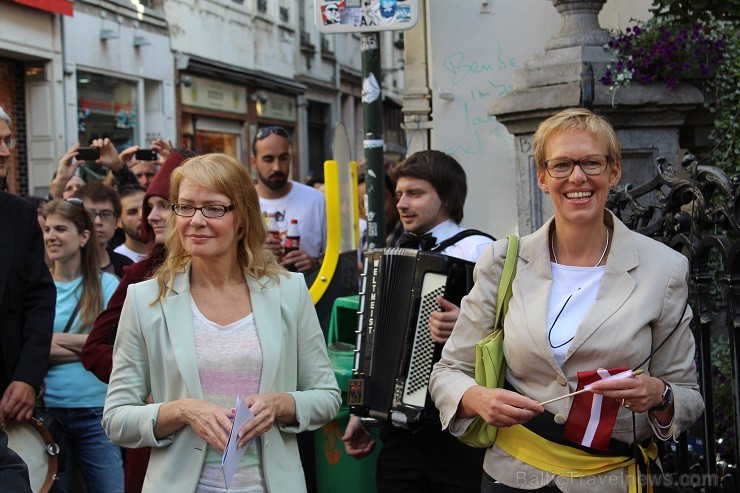 21.09.2014 Briselē festivāla Folklorissimo ietvaros tika atklātas 21.09.2014 Briselē festivāla Folklorissimo ietvaros tika atklātas