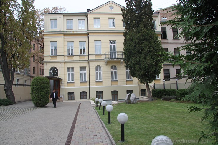 Čehijas Republikas vēstniecība Latvijā, kas atrodas Elizabetes ielā 29a,  svin savas valsts svētkus (28.10.2014) 137057