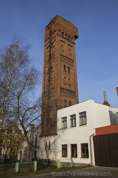 Daugavpils augstākajā vietā celtais skrošu liešanas tornis savulaik kļuva par pilsētas industriālo simbolu 137403