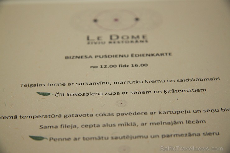 Vecrīgas zivju restorāns «Le Dome» prezentē jauno ēdienkarti piedāvājumu - www.ZivjuRestorans.lv 137547