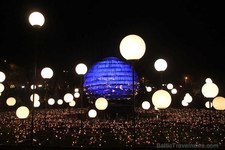 Gaismas festivāls «Staro Rīga 2014» priecē rīdziniekus un pilsētas viesus 138150
