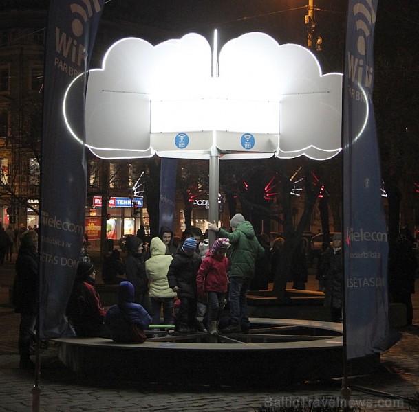 Gaismas festivāls «Staro Rīga 2014» priecē rīdziniekus un pilsētas viesus 138168