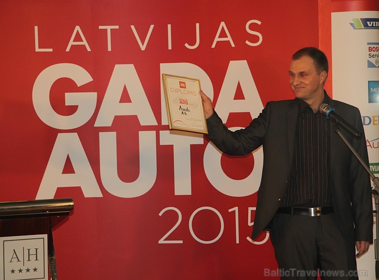 Viesnīcā «Avalon Hotel Rīga» nosaka Latvijas «Gada Auto 2015» uzvarētāju. 139439