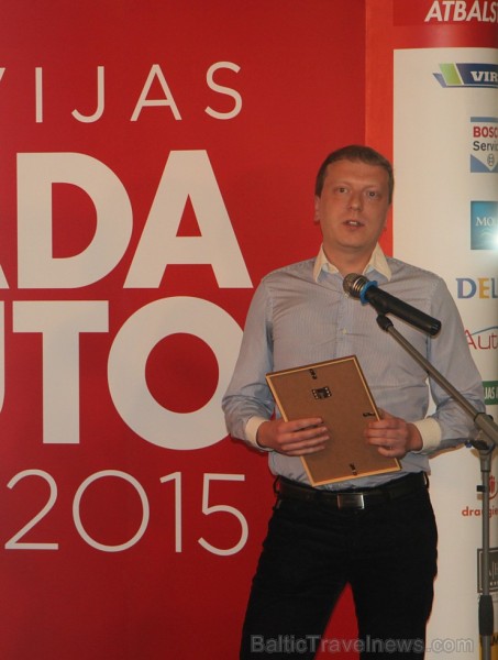 Viesnīcā «Avalon Hotel Rīga» nosaka Latvijas «Gada Auto 2015» uzvarētāju. 139446