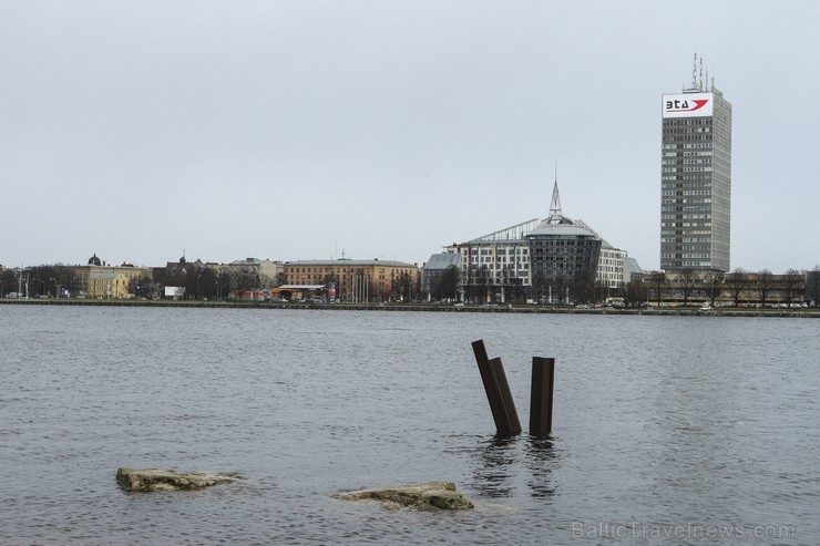 Kā izskatās Rīga, ja ūdens līmenis jūrā paceļas pa vienu metru 140932