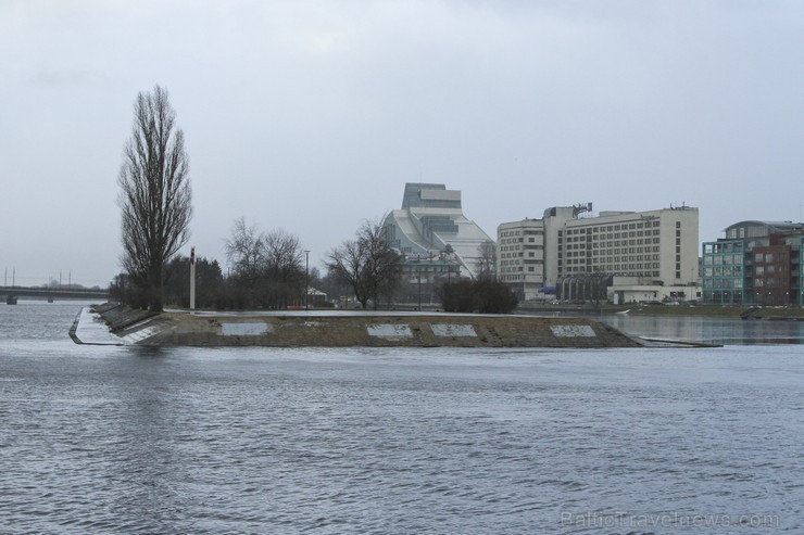 Kā izskatās Rīga, ja ūdens līmenis jūrā paceļas pa vienu metru 140933