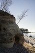 Veczemju klints ir krāšņākais sarkanā smilšakmens atsegums jūras piekrastē Latvijā 9