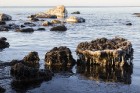 Veczemju klints ir krāšņākais sarkanā smilšakmens atsegums jūras piekrastē Latvijā 22