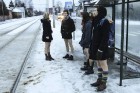 Pirmoreiz Rīgā norisinās akcija «Bez bikšu brauciens tramvajā» 9