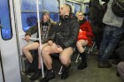 Pirmoreiz Rīgā norisinās akcija «Bez bikšu brauciens tramvajā» 13