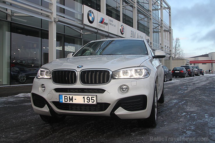 Travelnews.lv redakcija 15.01.2015 sadarbībā ar «Inchcape BM Auto» ceļo ar jauno BMW X6 Xdrive 3.0d pa Kurzemes ceļiem 141288