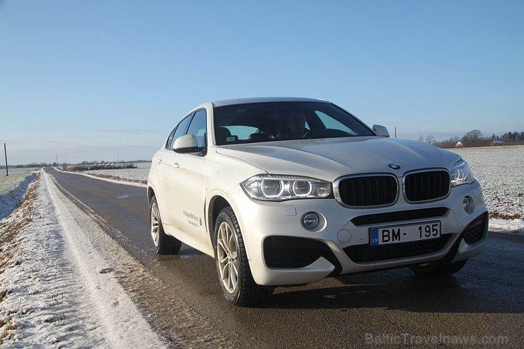 Travelnews.lv redakcija 15.01.2015 sadarbībā ar «Inchcape BM Auto» ceļo ar jauno BMW X6 Xdrive 3.0d pa Kurzemes ceļiem 141294