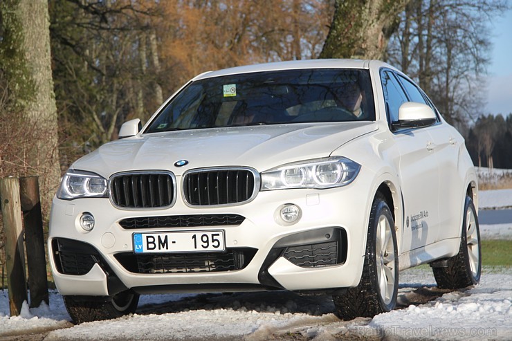 Travelnews.lv redakcija 15.01.2015 sadarbībā ar «Inchcape BM Auto» ceļo ar jauno BMW X6 Xdrive 3.0d pa Kurzemes ceļiem 141297