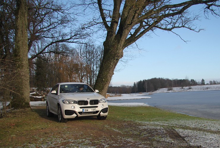 Travelnews.lv redakcija 15.01.2015 sadarbībā ar «Inchcape BM Auto» ceļo ar jauno BMW X6 Xdrive 3.0d pa Kurzemes ceļiem 141298
