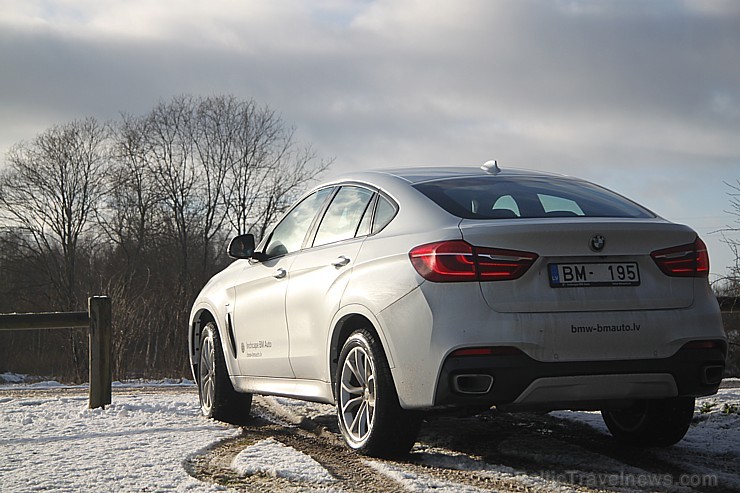 Travelnews.lv redakcija 15.01.2015 sadarbībā ar «Inchcape BM Auto» ceļo ar jauno BMW X6 Xdrive 3.0d pa Kurzemes ceļiem 141299
