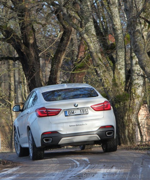 Travelnews.lv redakcija 15.01.2015 sadarbībā ar «Inchcape BM Auto» ceļo ar jauno BMW X6 Xdrive 3.0d pa Kurzemes ceļiem 141303