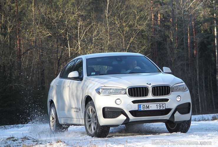 Travelnews.lv redakcija 15.01.2015 sadarbībā ar «Inchcape BM Auto» ceļo ar jauno BMW X6 Xdrive 3.0d pa Kurzemes ceļiem 141306