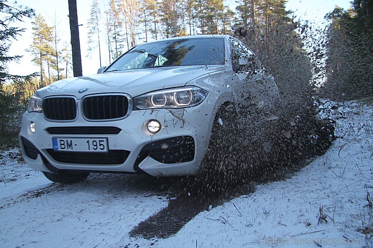 Travelnews.lv redakcija 15.01.2015 sadarbībā ar «Inchcape BM Auto» ceļo ar jauno BMW X6 Xdrive 3.0d pa Kurzemes ceļiem 141308