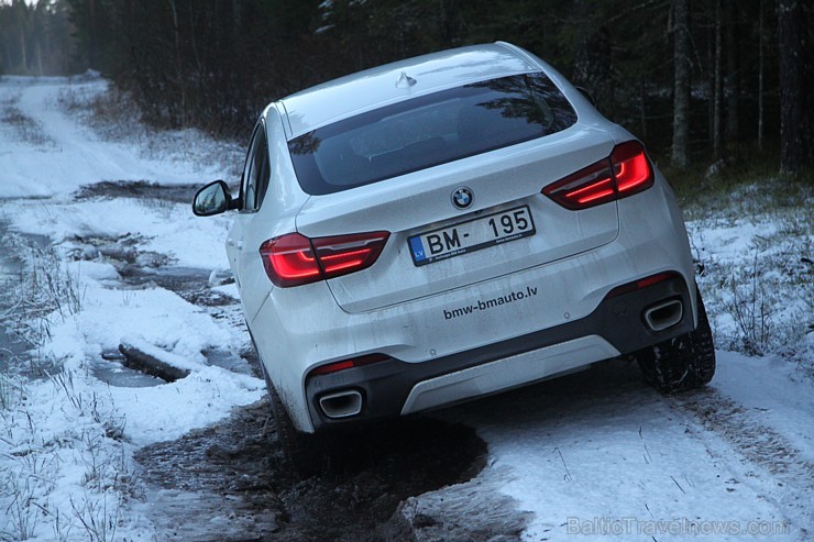 Travelnews.lv redakcija 15.01.2015 sadarbībā ar «Inchcape BM Auto» ceļo ar jauno BMW X6 Xdrive 3.0d pa Kurzemes ceļiem 141309