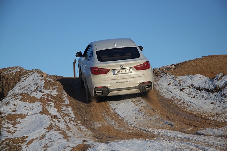 Travelnews.lv redakcija 15.01.2015 sadarbībā ar «Inchcape BM Auto» ceļo ar jauno BMW X6 Xdrive 3.0d pa Kurzemes ceļiem 141319