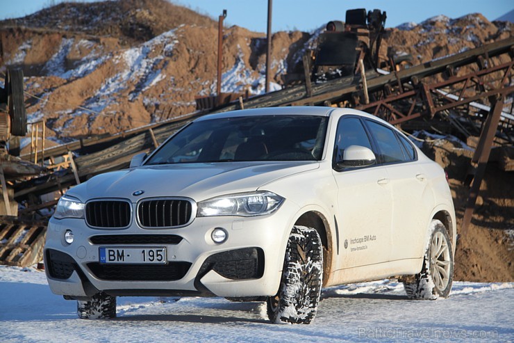 Travelnews.lv redakcija 15.01.2015 sadarbībā ar «Inchcape BM Auto» ceļo ar jauno BMW X6 Xdrive 3.0d pa Kurzemes ceļiem 141320