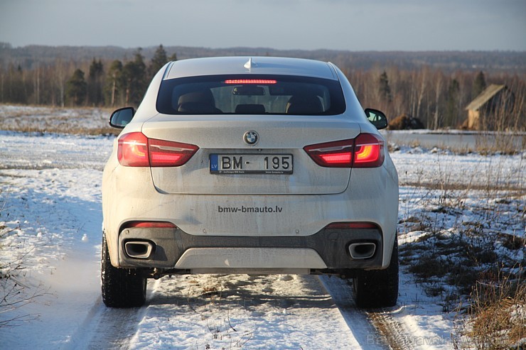Travelnews.lv redakcija 15.01.2015 sadarbībā ar «Inchcape BM Auto» ceļo ar jauno BMW X6 Xdrive 3.0d pa Kurzemes ceļiem 141323