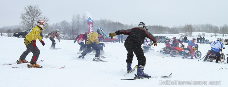 Pagājušās nedēļas nogalē Ērgļu novada Liepkalnē, pēc teju divu gadu ilga pārtraukuma, sporta draugus atkal priecēja Latvijas Kauss skijoringā 141792