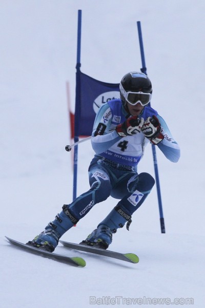 Latvijas kausa pirmais posms kalnu slēpošanā Siguldā pulcē labākos Baltijas sportistus 142028