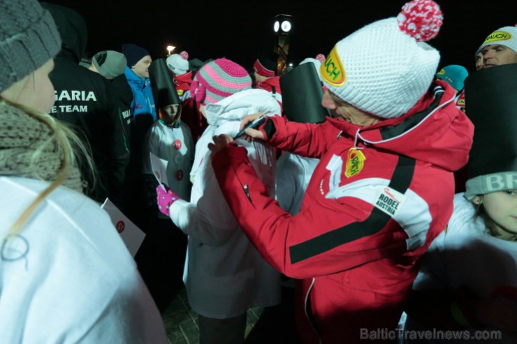 Siguldas bobsleja un kamaniņu trasē sestdien startēja 45. FIL pasaules čempionāts kamaniņu sportā. Foto: Juris Ķilkuts, FotoAtelje.lv Siguldas bobsleja un kamaniņu trasē sestdien startēja 45. FIL pasaules čempionāts kamaniņu sportā. Foto: Juris Ķilkuts, FotoAtelje.lv 143208