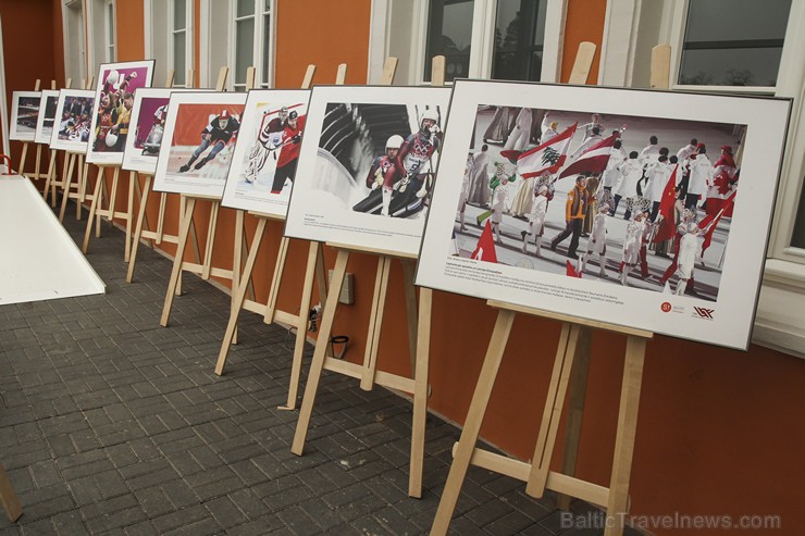 Siguldas tūrisma centrā apskatāma fotoizstāde ar kadriem no Ziemas Olimpiskajām spēlēm 143888