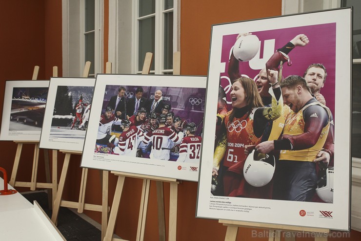 Siguldas tūrisma centrā apskatāma fotoizstāde ar kadriem no Ziemas Olimpiskajām spēlēm 143890
