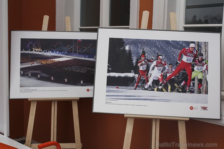 Siguldas tūrisma centrā apskatāma fotoizstāde ar kadriem no Ziemas Olimpiskajām spēlēm 143891