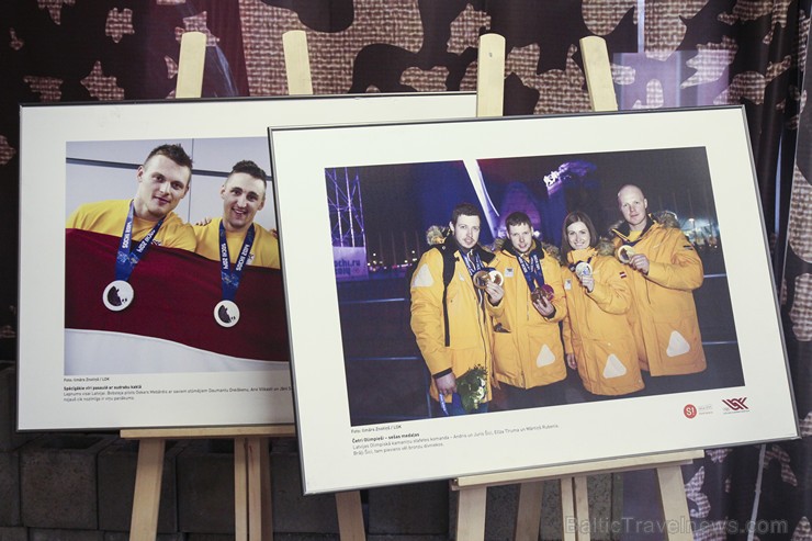 Siguldas tūrisma centrā apskatāma fotoizstāde ar kadriem no Ziemas Olimpiskajām spēlēm 143894