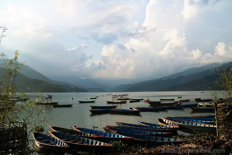 Phewa ezers. Pokhara, Nepāla 143966