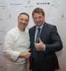 Rīgas restorāns «Melnā bite»  piedāvāja 18/19.03.2015 vakariņas ar Michelin zvaigznes pavāru Alfredo Russo no Itālijas 18