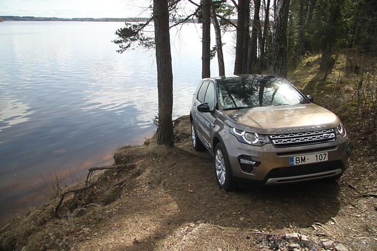 Travelnews.lv sadarbībā ar Land Rover oficiālā dīlera Inchcape BM Auto atbalstu 25.03.2015 devās apcelot Sēliju ar jauno  Land Rover Discovery Sport S 145507