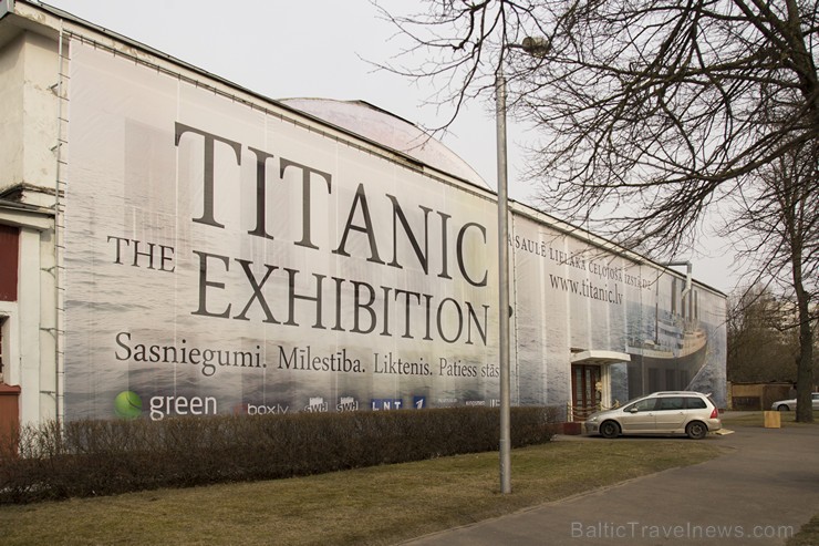Rīgas Sporta manēžā atvērta pasaulē lielākā un vēsturiski plašākā ceļojošā izstāde par okeāna leģendu Titāniku 145637